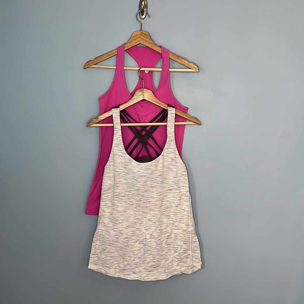 2 Lululemon tank tops